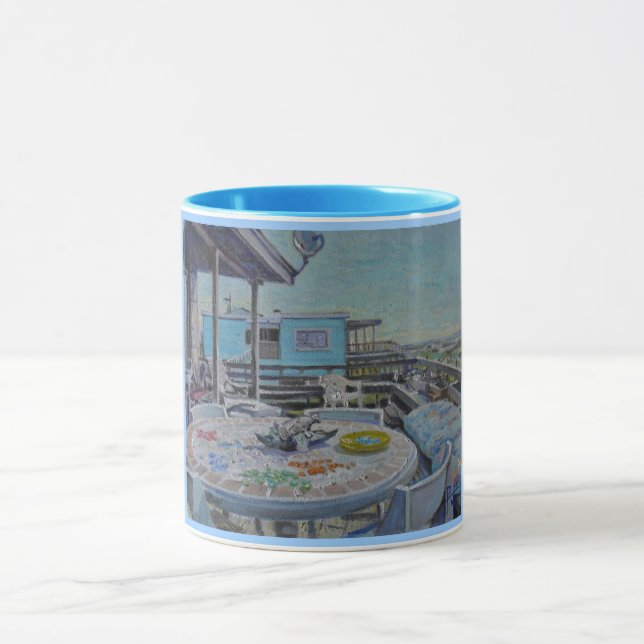 Seahoose- Sorting Seaglass Mug (Center)