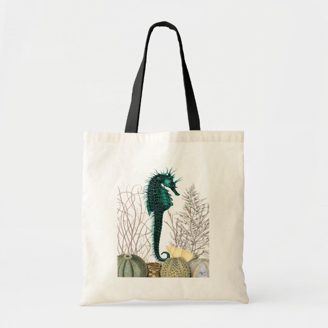SeaHorse and Sea Urchins 2 Tote Bag (Front)