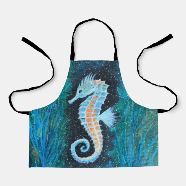 Seahorse apron for child (Front)