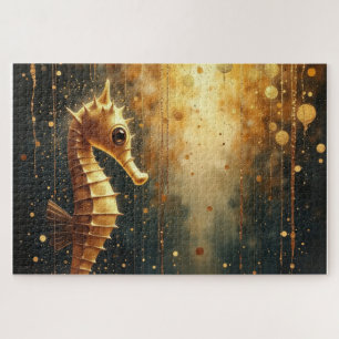 seahorse art jigsaw puzzle