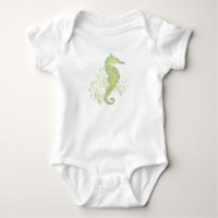 Seahorse Baby Bodysuit
