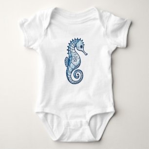 Seahorse Baby Bodysuit