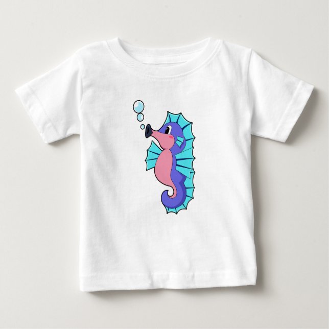 Seahorse Baby T-Shirt (Front)