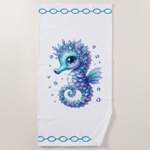 Seahorse Beach Towel