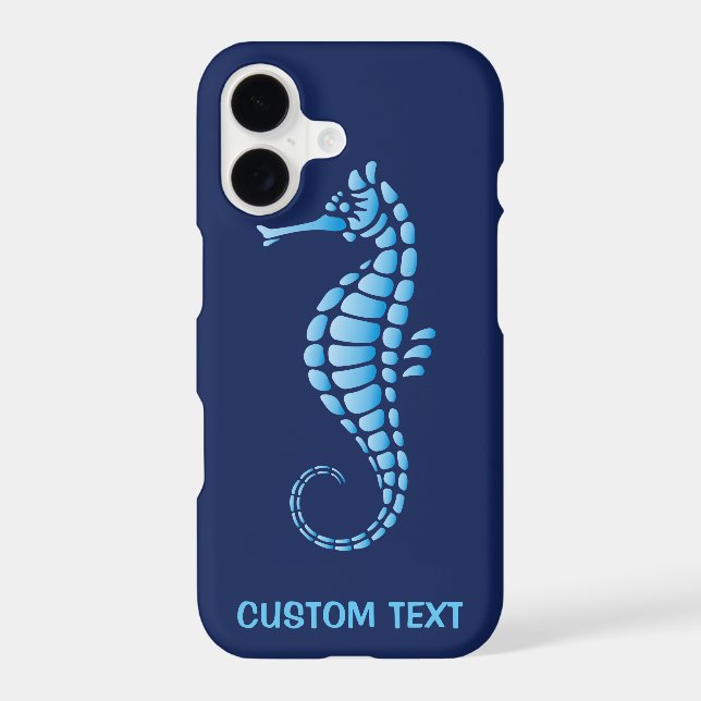 Seahorse Blue (Back)