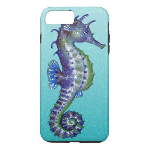 Seahorse Blue iPhone 8 Plus/7 Plus Case