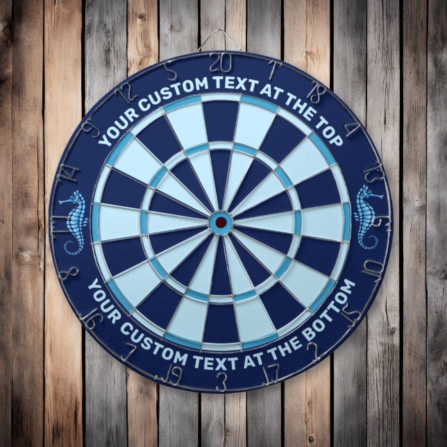 Seahorse Blue Dartboard (Creator Uploaded)