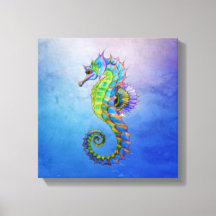 Seahorse canvas print