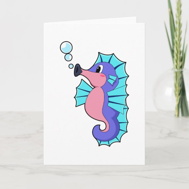 Seahorse Card (Front)