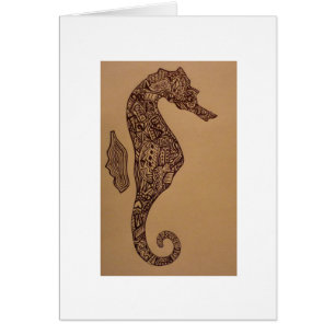 Seahorse Card