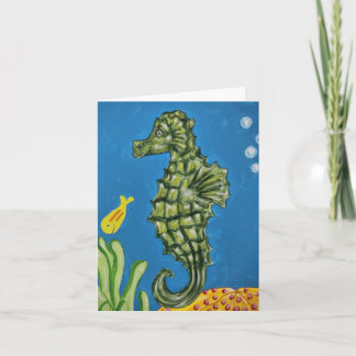 Seahorse Card