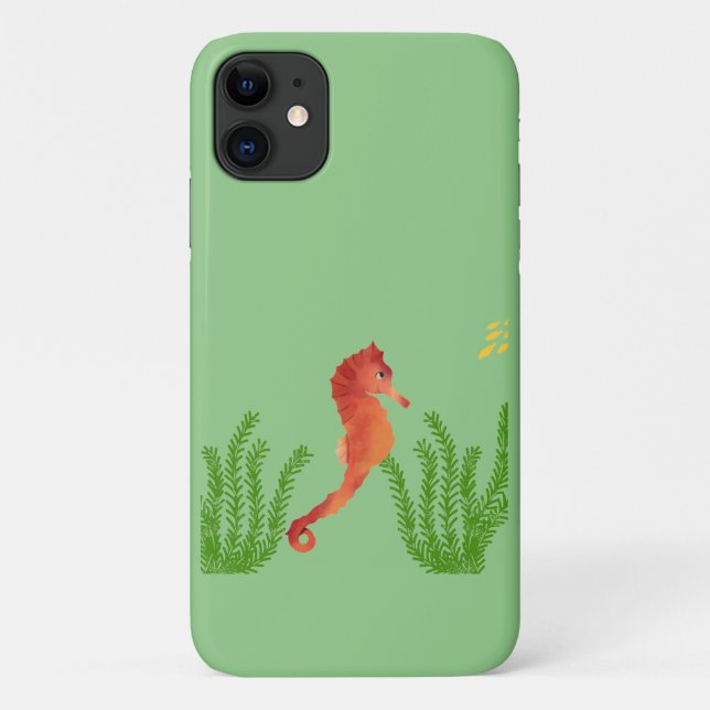 Seahorse Case-Mate iPhone Case (Back)