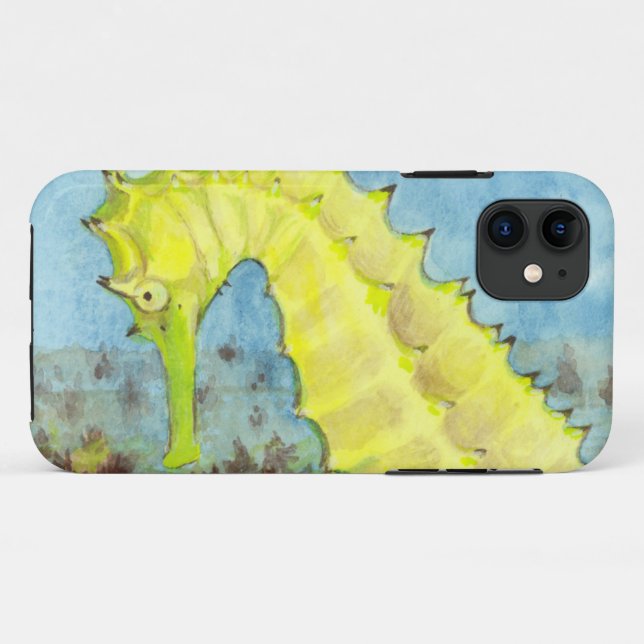 Seahorse Case-Mate iPhone Case (Back (Horizontal))