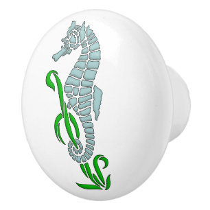 Seahorse Ceramic Knob