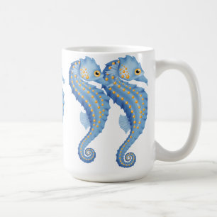 Seahorse coffee mug