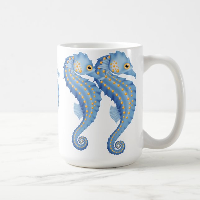 Seahorse coffee mug (Right)