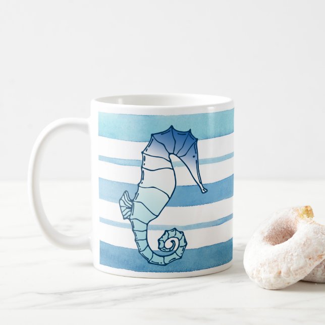 Seahorse Coffee Mug (With Donut)