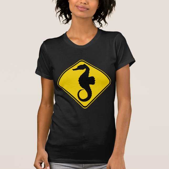 Seahorse Crossing ! T-Shirt (Front)