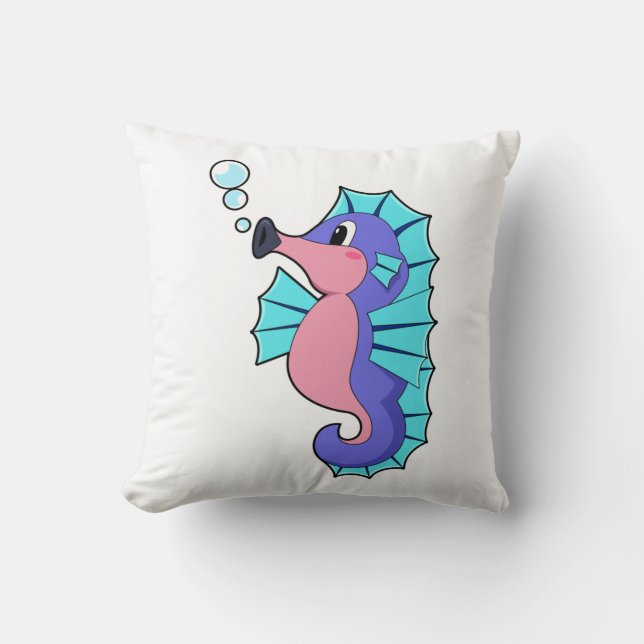 Seahorse Cushion (Front)