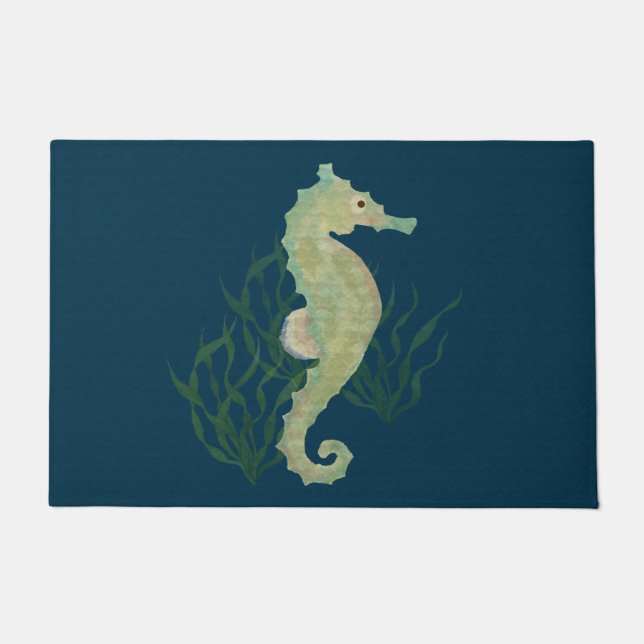 Seahorse Door Mat (Front)