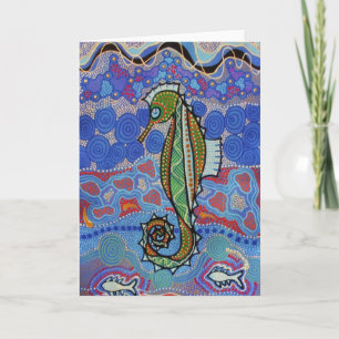 Seahorse Dreaming with Dreaming Story Card