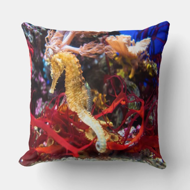 Seahorse Fantasy Cushion (Front)