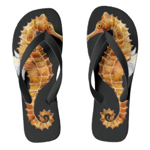 Seahorse Fish Flip Flops