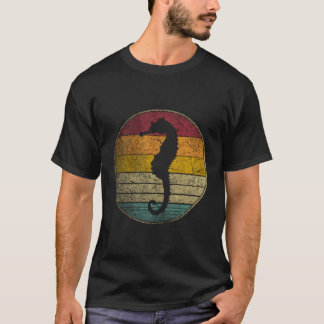 Seahorse Fish Nature Ocean Sea Vintage Distressed  T-Shirt