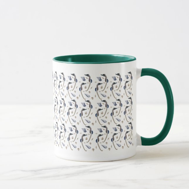Seahorse Frenzy Mug (Right)