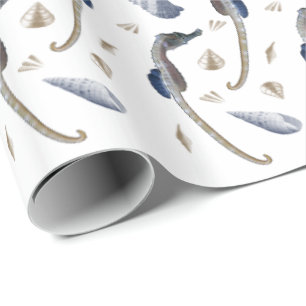 Seahorse Frenzy Wrappin Paper