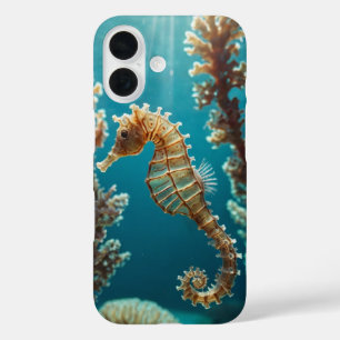 Seahorse Garden iPhone 16 Case
