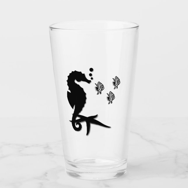 Seahorse Glass (Front)