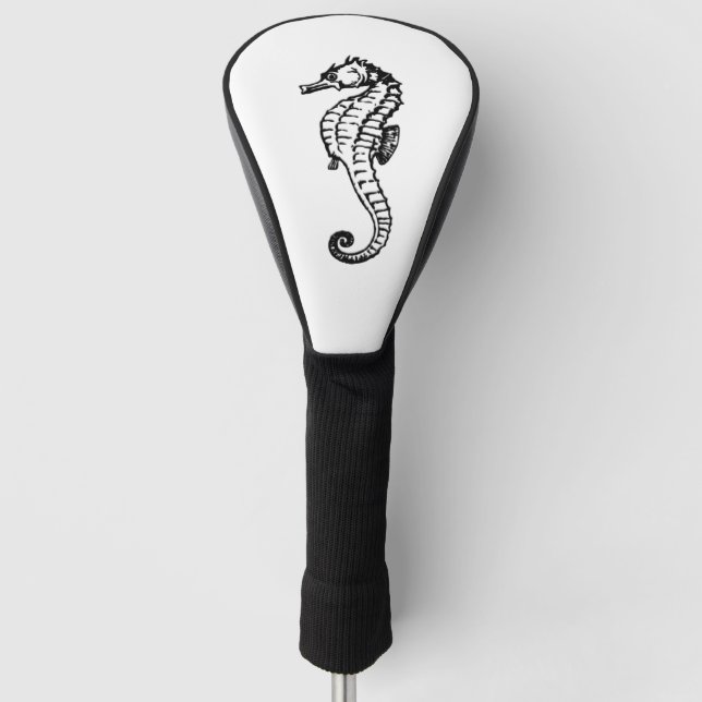 Seahorse Golf Head Cover (Front)