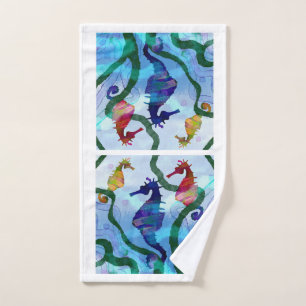 Seahorse Hand Towel