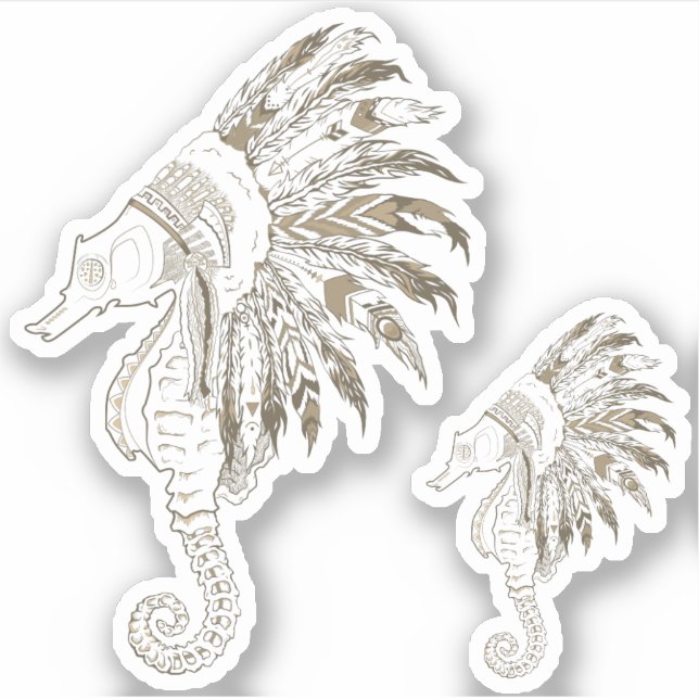 seahorse headdress (Front)