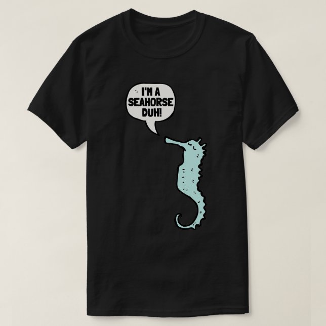 Seahorse Hippocampus Costume Fish And Aquarium 4 T-Shirt (Design Front)