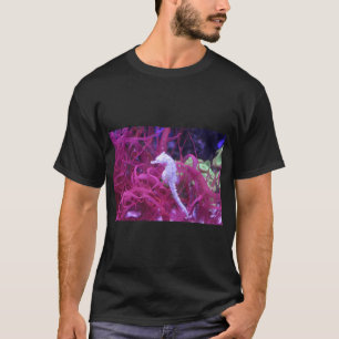 seahorse in pink coral T-Shirt