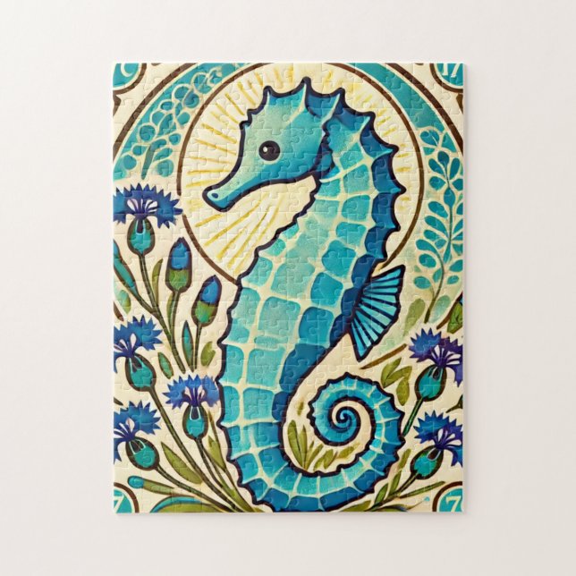 Seahorse                                           jigsaw puzzle (Vertical)