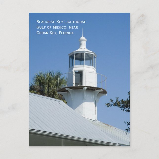 Seahorse Key Lighthouse Postcard (Front)