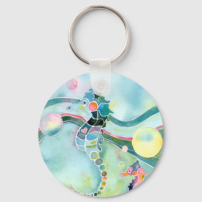 Seahorse Key Ring (Front)