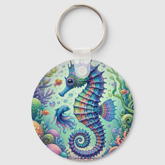 Seahorse Key Ring (Front)