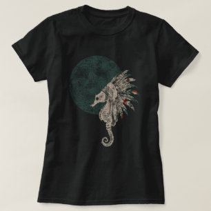 seahorse native night T-Shirt