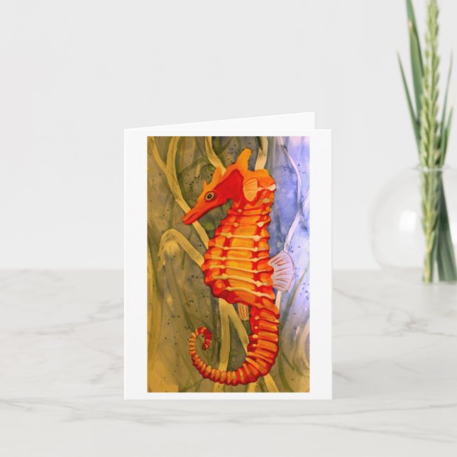 Seahorse Note Cards (Front)