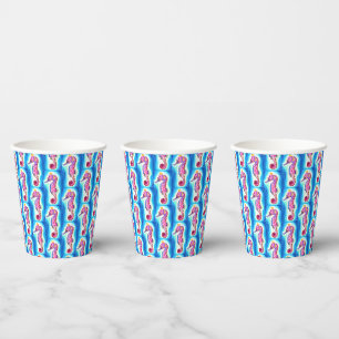 Seahorse Paper Cups