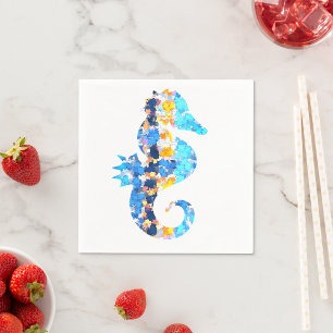 Seahorse Paper Napkins