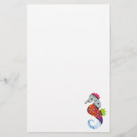 Seahorse Patchwork Pet Stationary