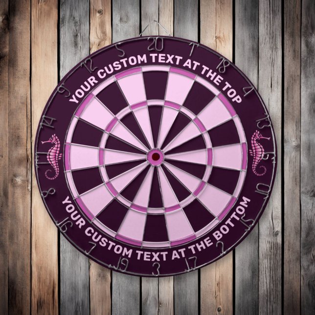 Seahorse Pink Dartboard (Creator Uploaded)