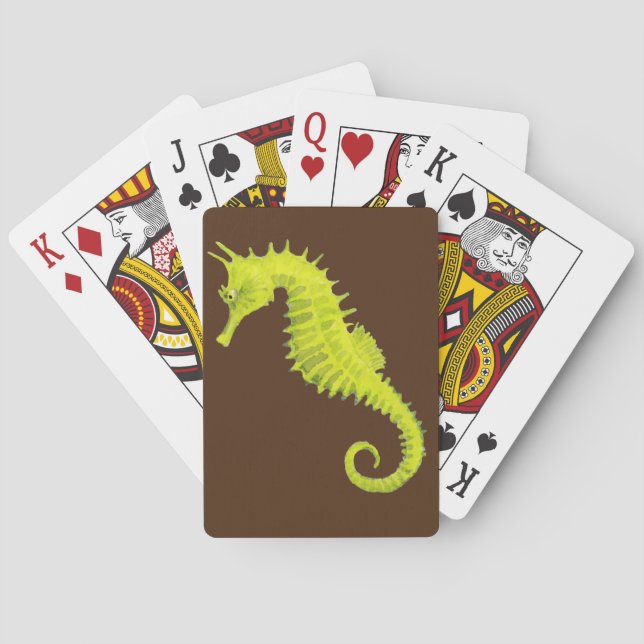 Seahorse Playing Cards (Back)