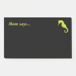 Seahorse Post-it Notes