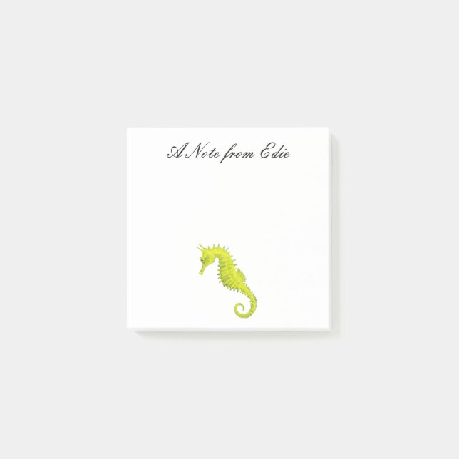 Seahorse Post-it Notes (Front)